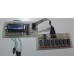 Selettore digitale 7 canali commutabili con pulsanti gestito da microcontrollore Selettore digitale 7 canali commutabili con pulsanti gestito da microcontrollore