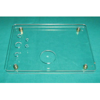 Plexiglass ricambio  per amplificatori ibridi a valvola.