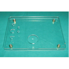Plexiglass ricambio  per amplificatori ibridi a valvola.