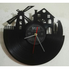 Orologio con movimento al quarzo silenzioso realizzato su LP.Mod Mulno Orologio con movimento al quarzo silenzioso realizzato su LP.Mod Mulno