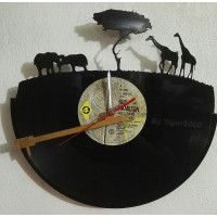 Orologio con movimento al quarzo silenzioso realizzato su LP.Mod Savana Orologio con movimento al quarzo silenzioso realizzato su LP.Mod Savana
