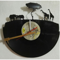 Orologio con movimento al quarzo silenzioso realizzato su LP.Mod Savana Orologio con movimento al quarzo silenzioso realizzato su LP.Mod Savana
