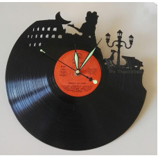 Orologio con movimento al quarzo silenzioso realizzato su LP Mod Roma Orologio con movimento al quarzo silenzioso realizzato su LP Mod Roma