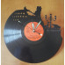 Orologio con movimento al quarzo silenzioso realizzato su LP Mod Roma Orologio con movimento al quarzo silenzioso realizzato su LP Mod Roma